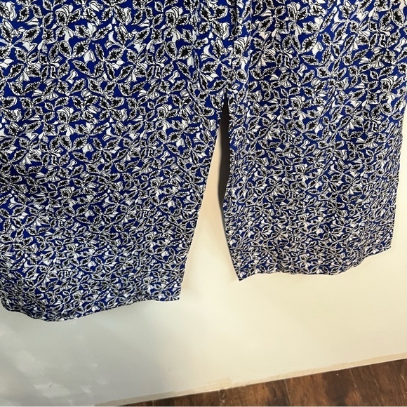 Marni Commessa Silk Abstract Floral Wide Leg Pants - Picture 15 of 15